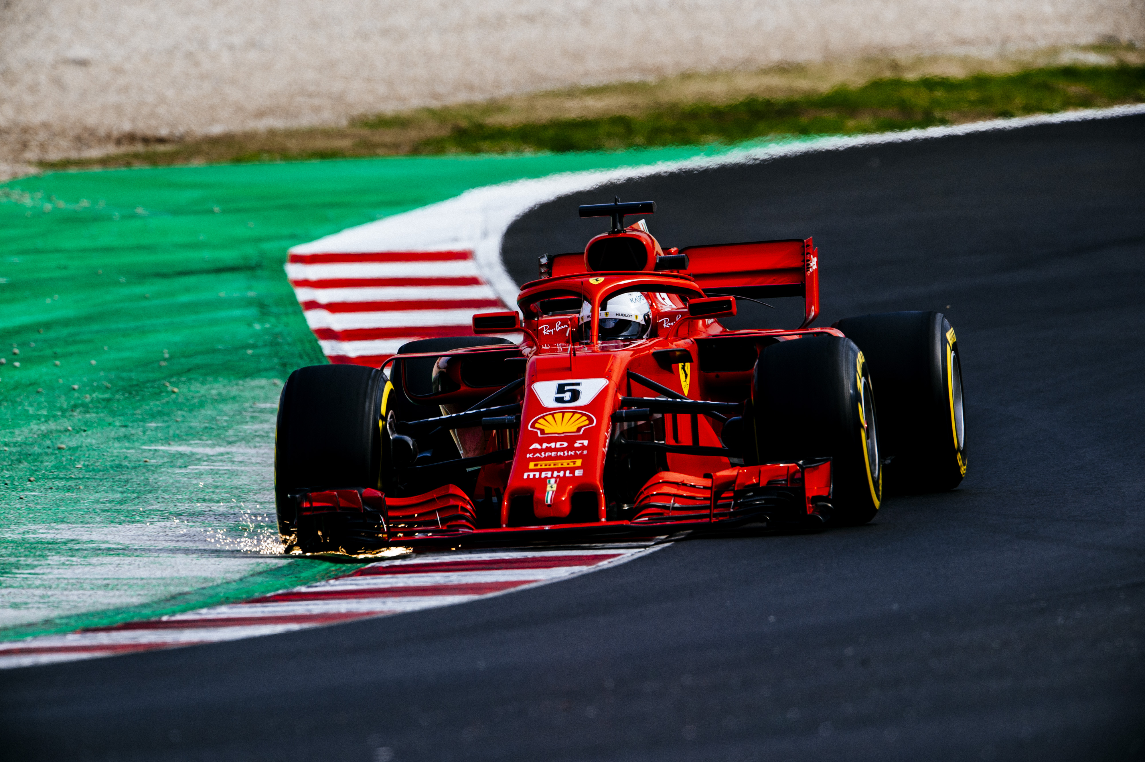 Vettel Lowers Benchmark On Second Day Of Testing Thepitcrewonline
