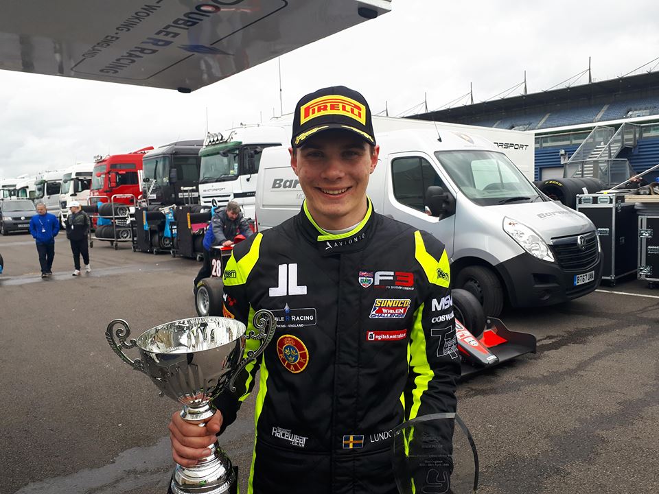 British F3: Lundqvist juggernaut difficult to stop as British F3 heads to Brands Hatch
