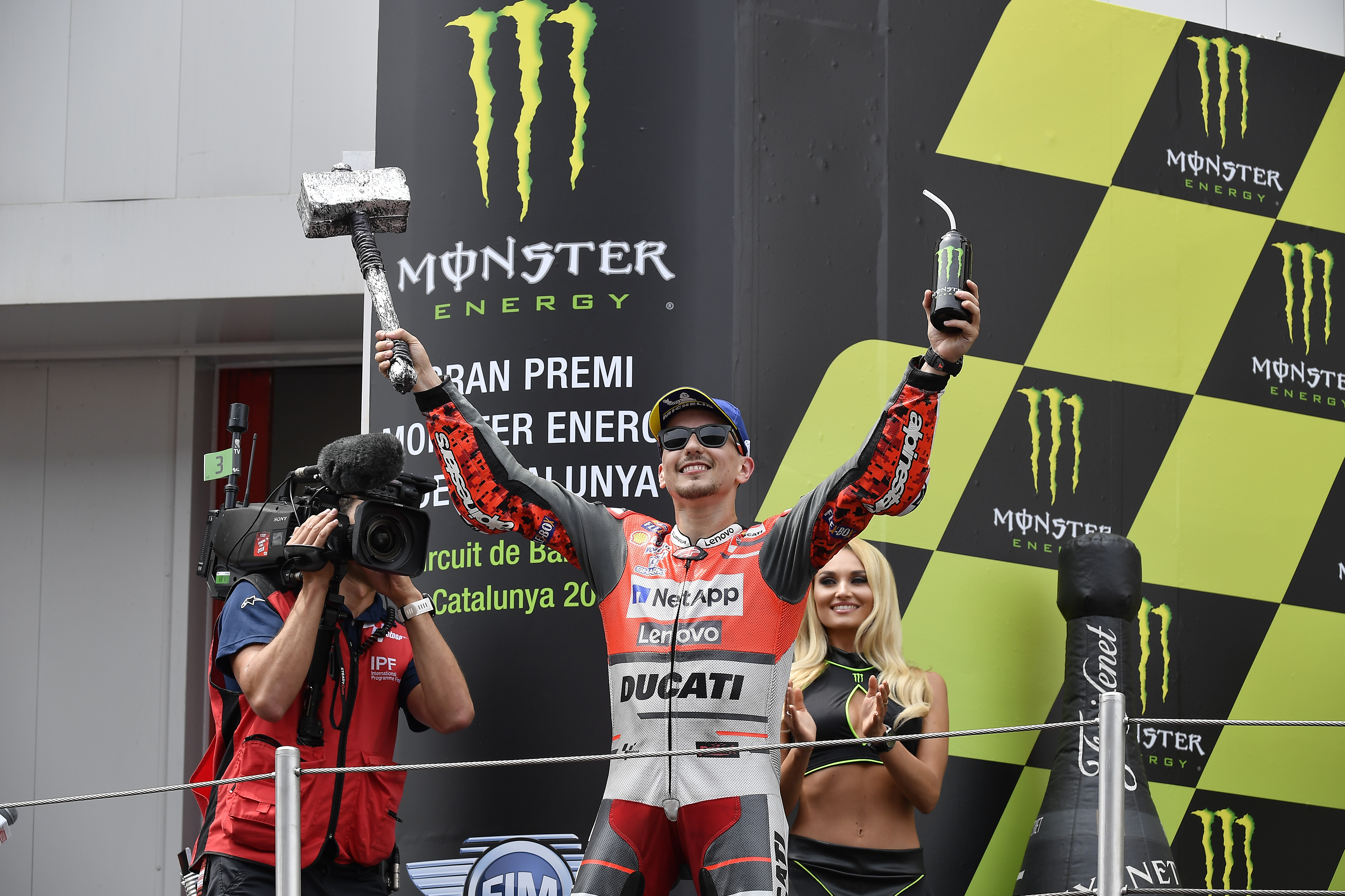 Lorenzo Doubles Up in Barcelona