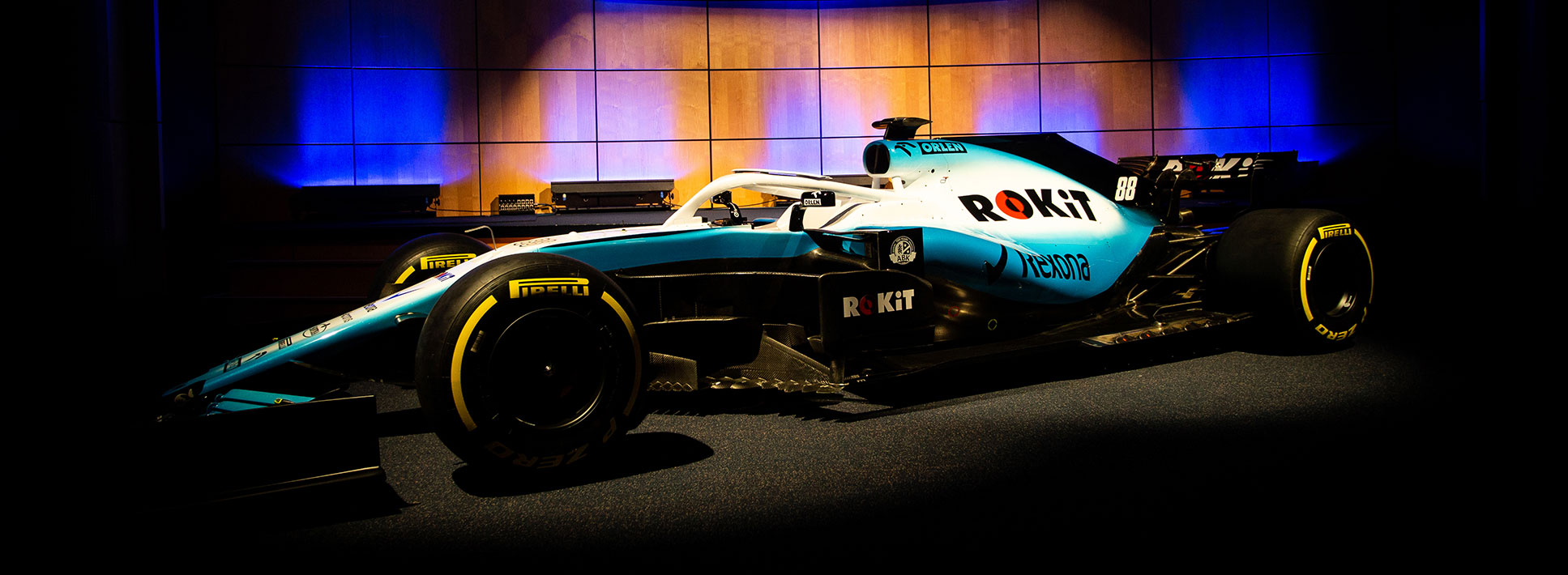 Williams unveil new ROKiT-sponsored livery for 2019