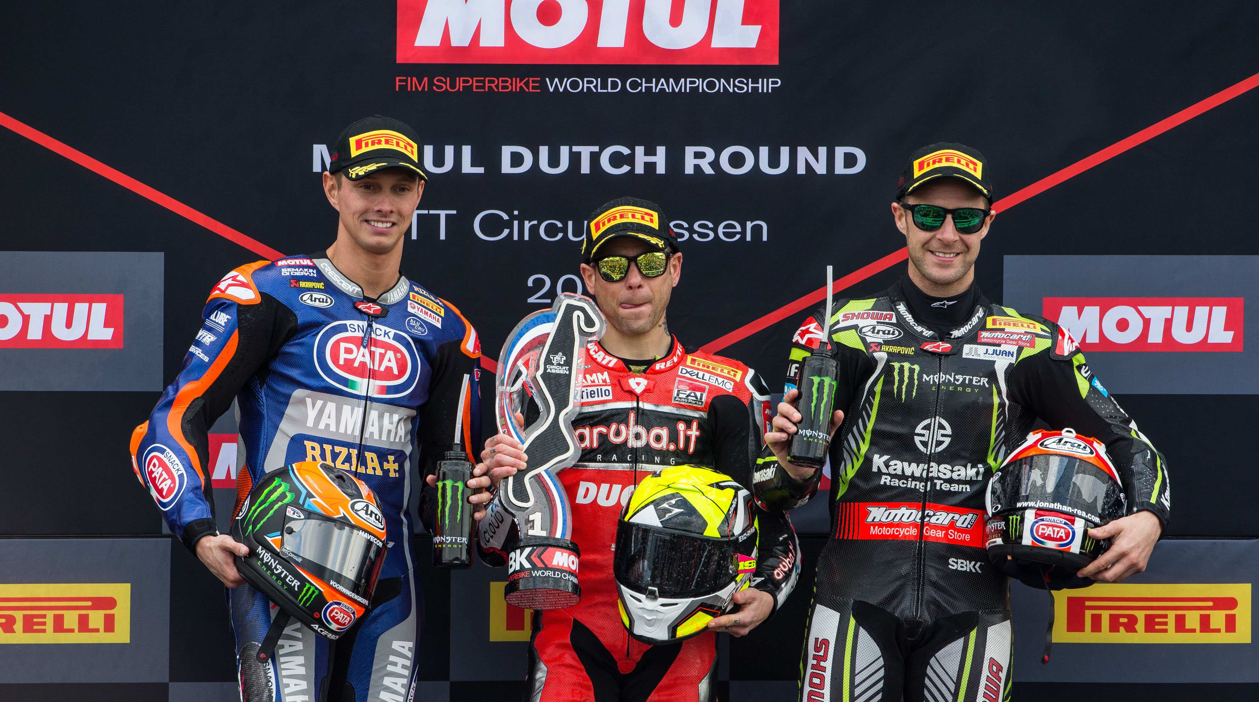 WorldSBK: Bautista on Top Again, van der Mark Beats Rea for Second
