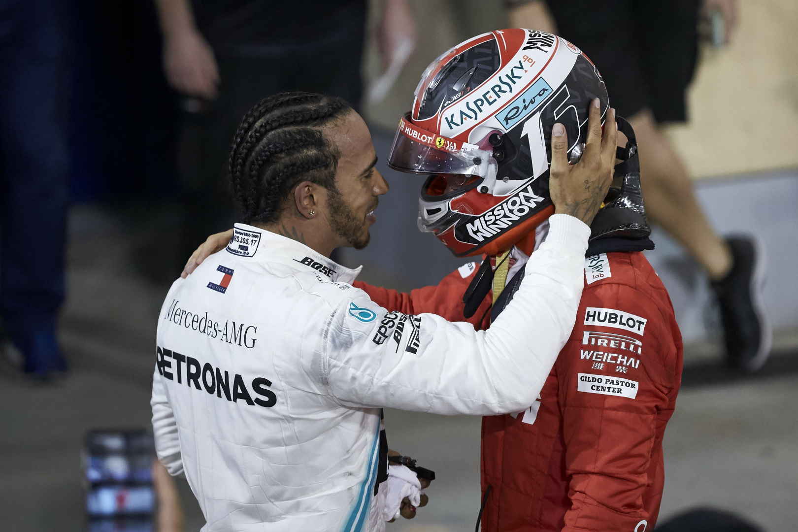 Lewis Hamilton: Mercedes ‘very, very lucky’ at Bahrain Grand Prix