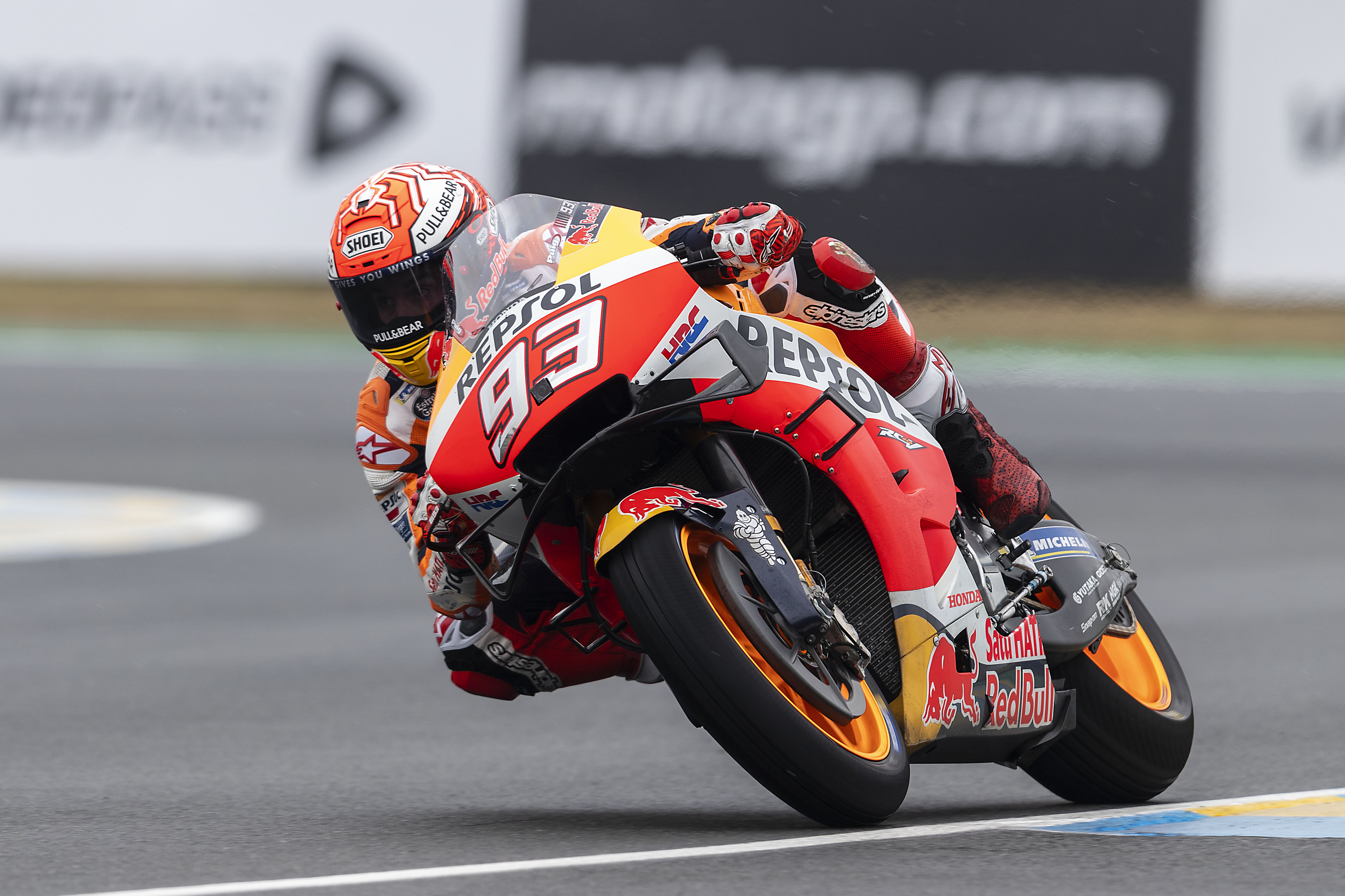 MotoGP: Marquez on Le Mans Pole Despite Crash