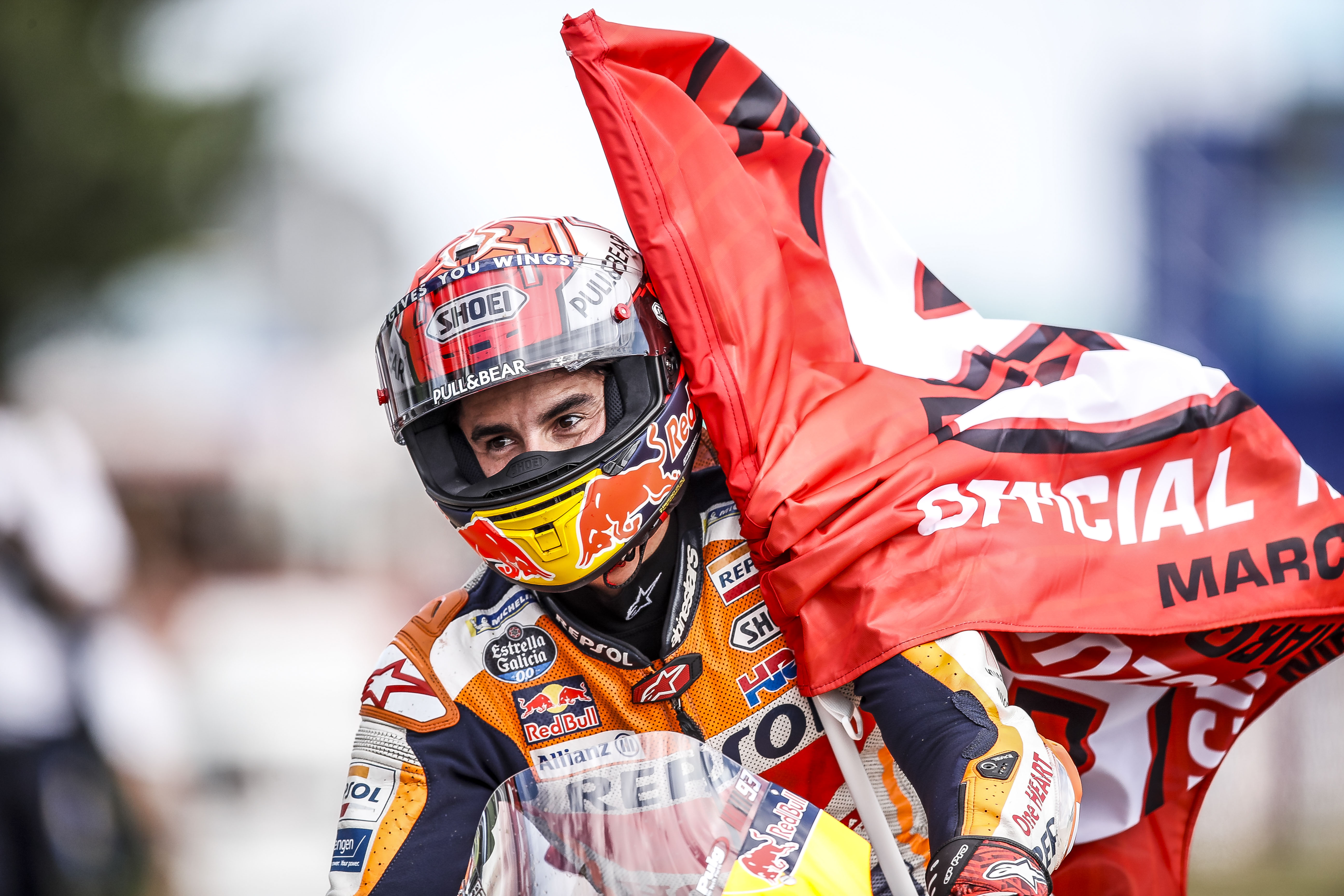 MotoGP: Marquez Reaches the Half-Century in Delayed Brno Race