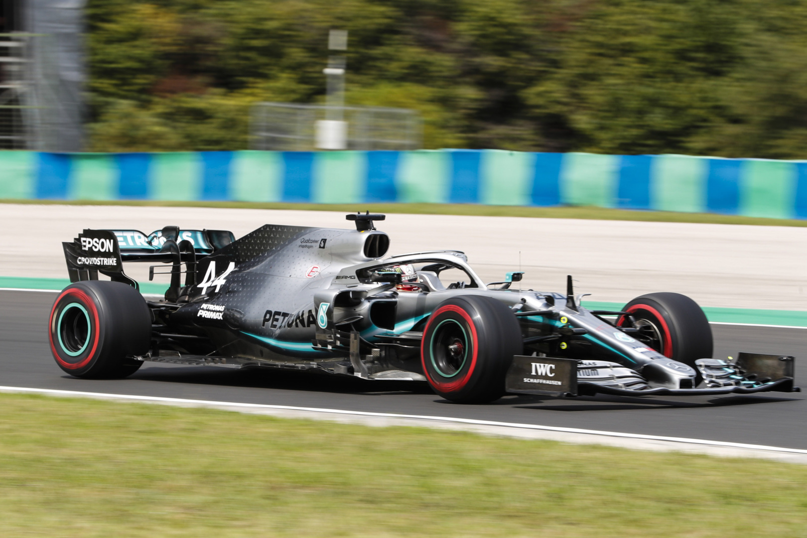 Hungarian Grand Prix: Hamilton hunts down Verstappen to take victory