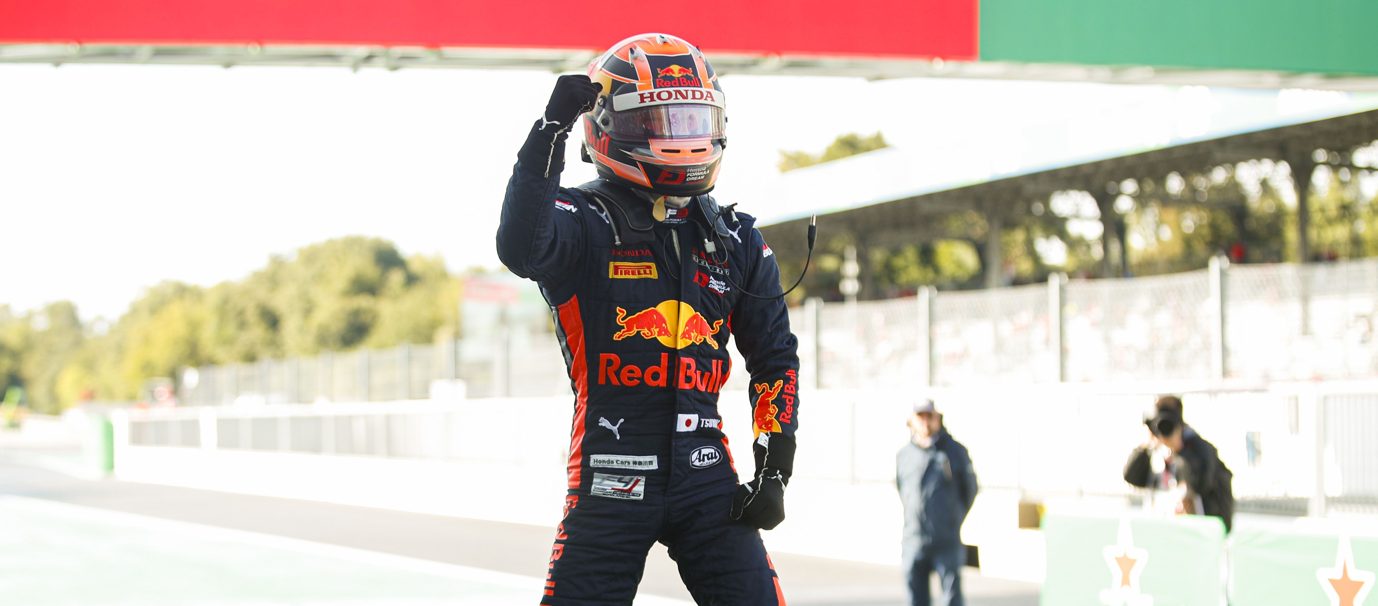 F3 Italy: Tsunoda takes first win in sprint race