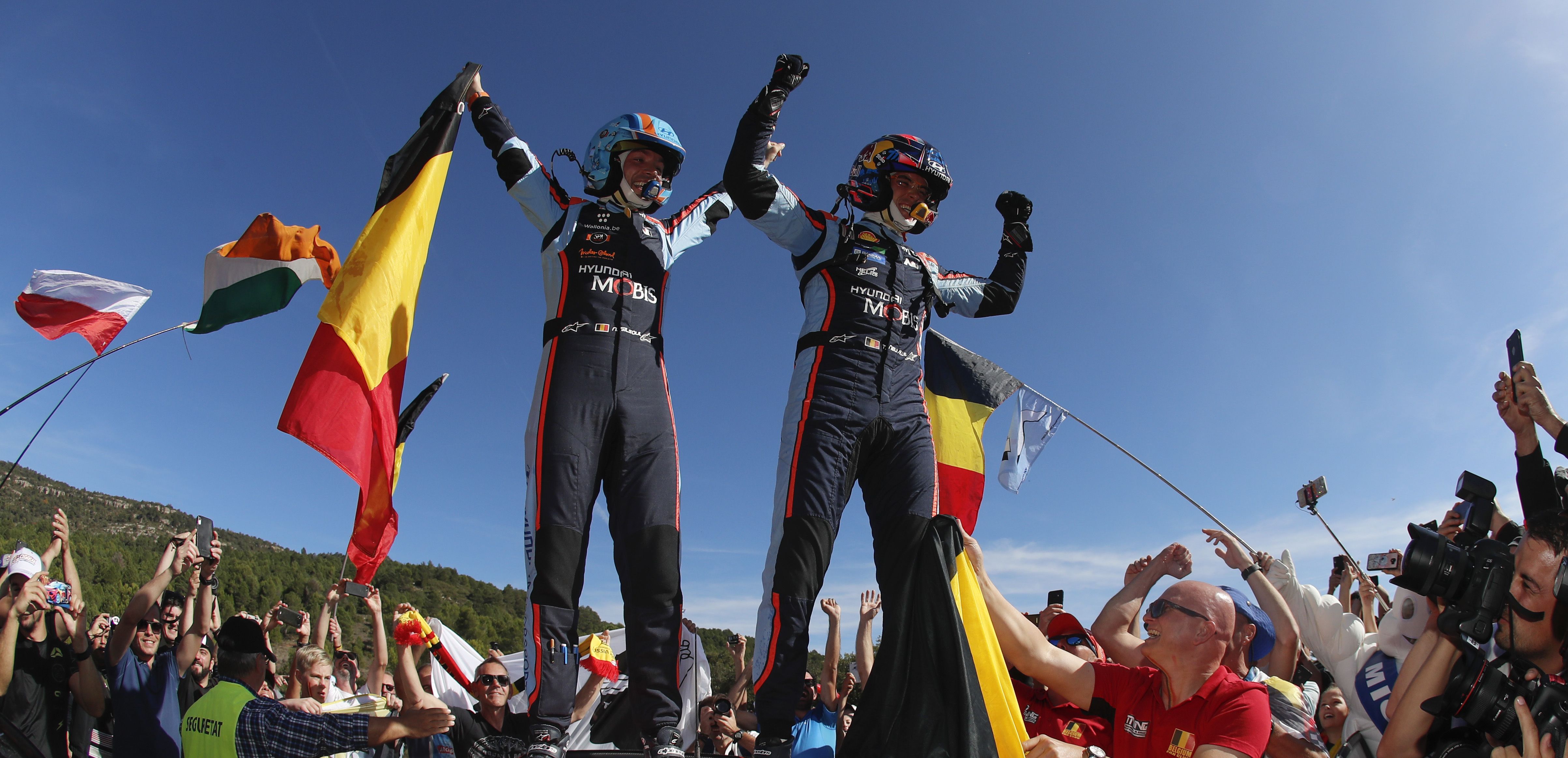 Rally Spain, Day Three- Thierry Neuville wins Rally Spain, Ott Tänak wins the World Championship!