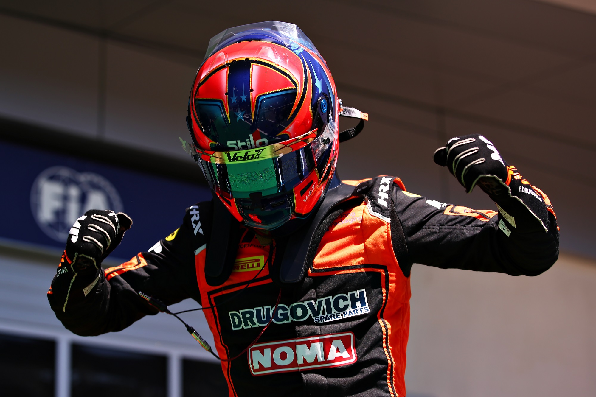 F2 Austria: Drugovich dominates chaotic sprint race