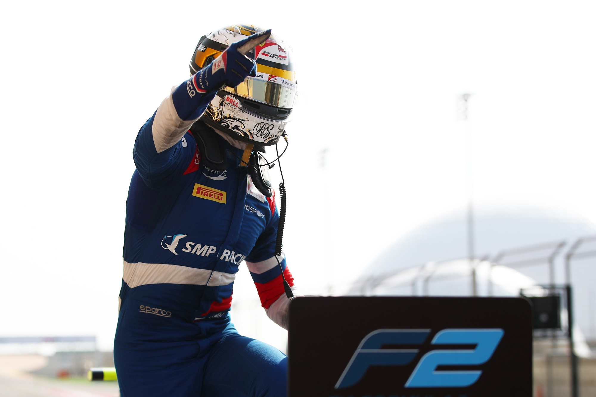 F2 Bahrain: Shwartzman wins sprint race as Ilott crashes out of points