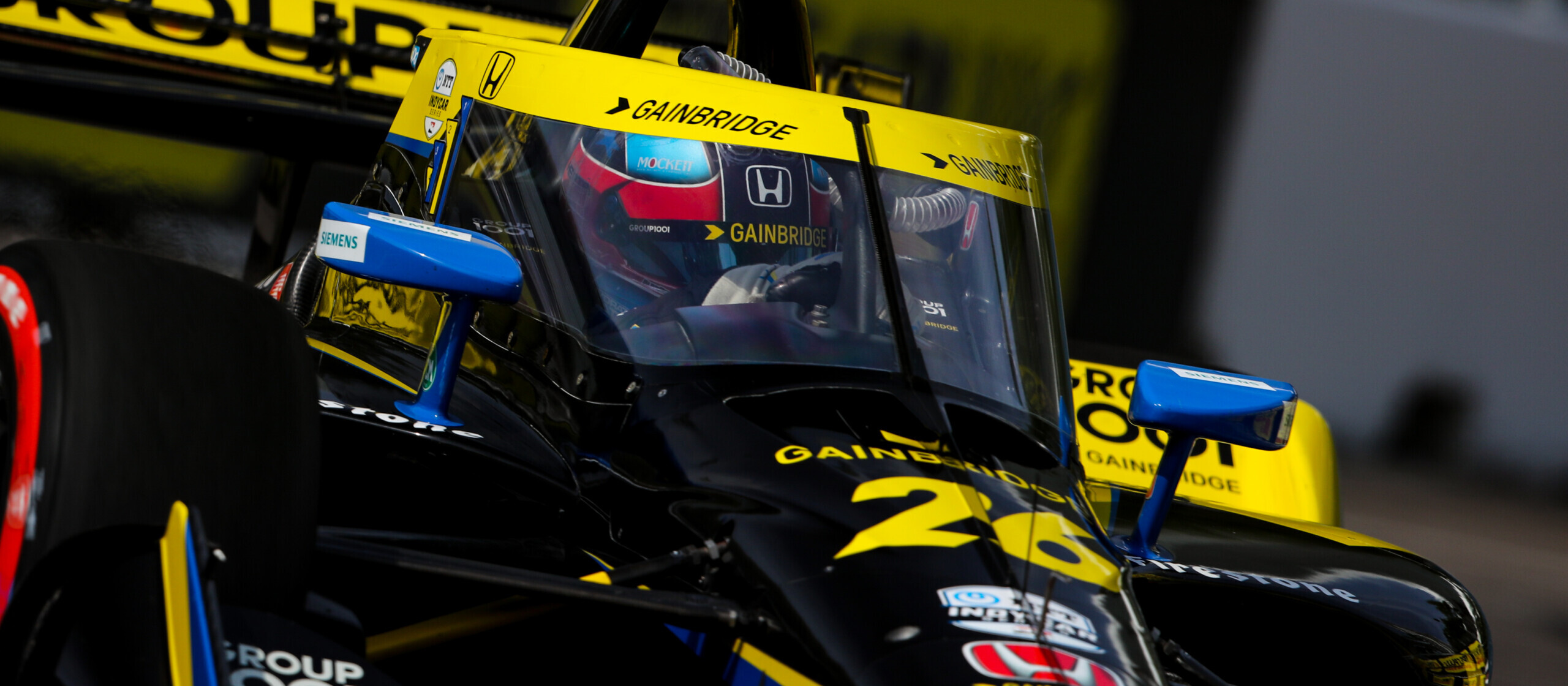 Colton Herta snatches pole from Jack Harvey at St. Petersburg