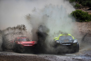  Cristina Gutierrez (ESP) / Sebastien Loeb (FRA), Team X44 Laia Sanz (ESP) / Carlos Sainz (ESP), Acciona | Sainz XE Team 