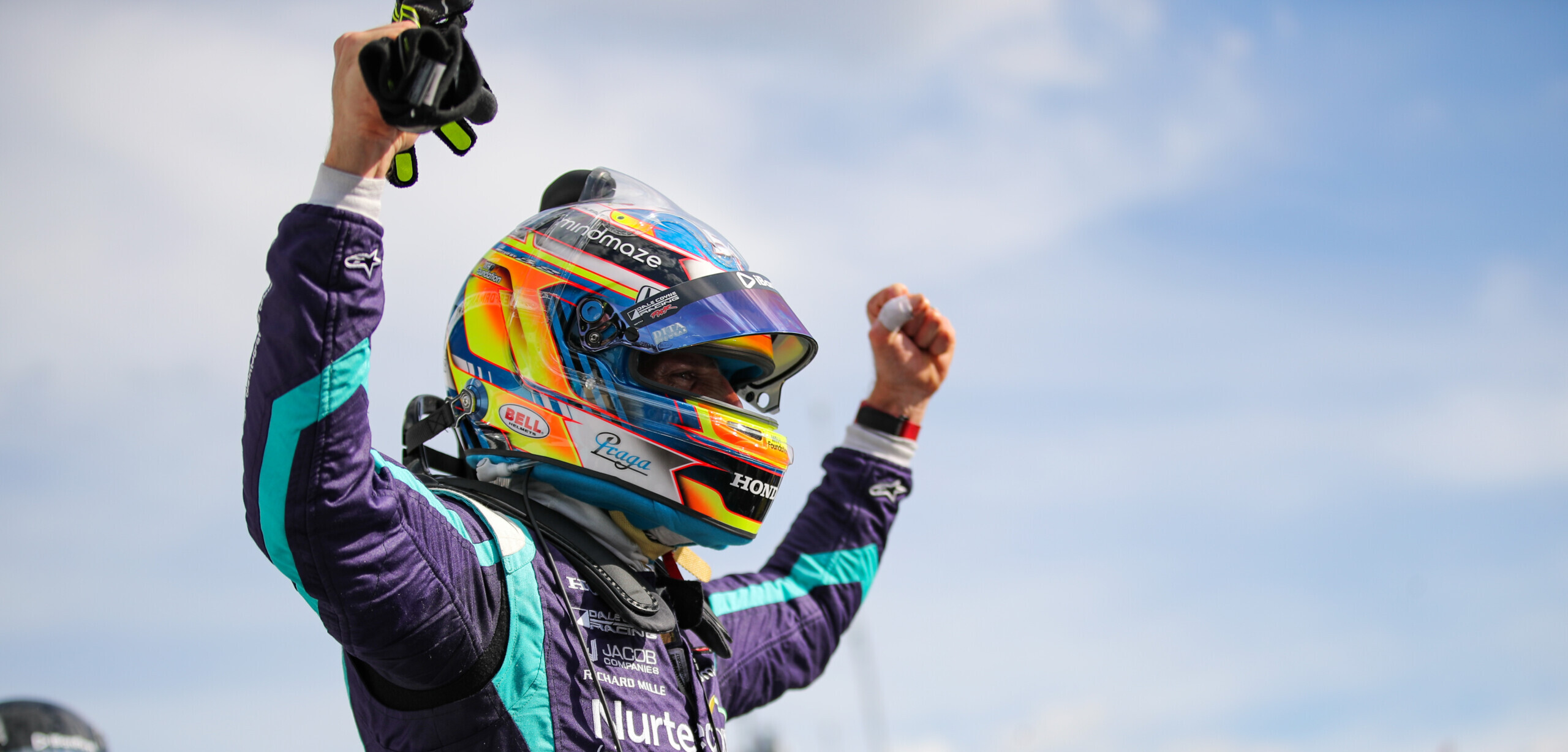 Romain Grosjean defies the odds to take first career IndyCar pole at IMS