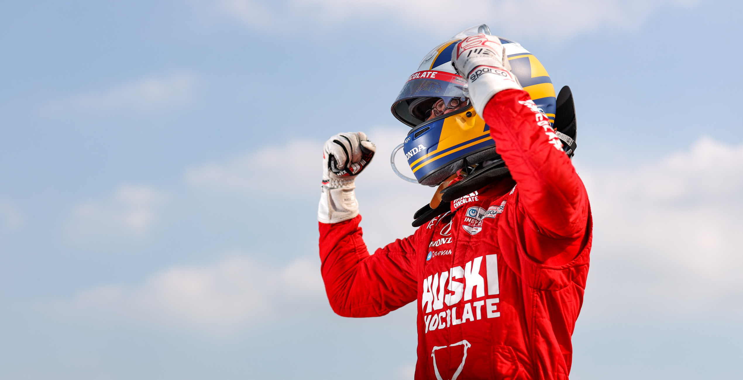 Marcus Ericsson claims first career IndyCar victory in Detroit after Will Power restart misfortune