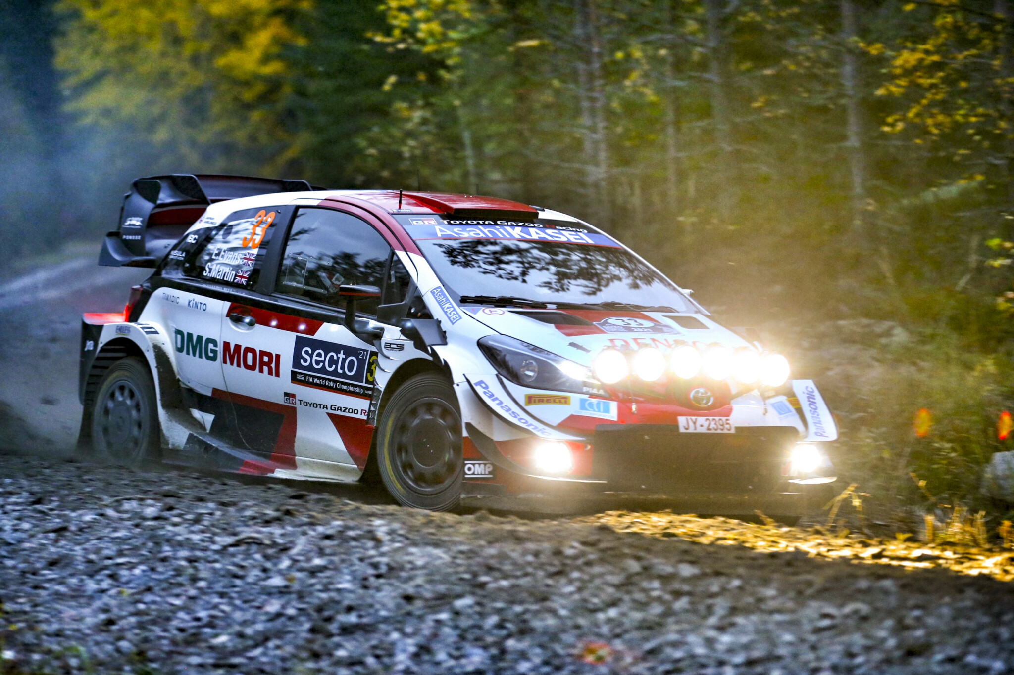 2021 FIA World Rally Championship / Round 10 / Rally Finland / 28 September...