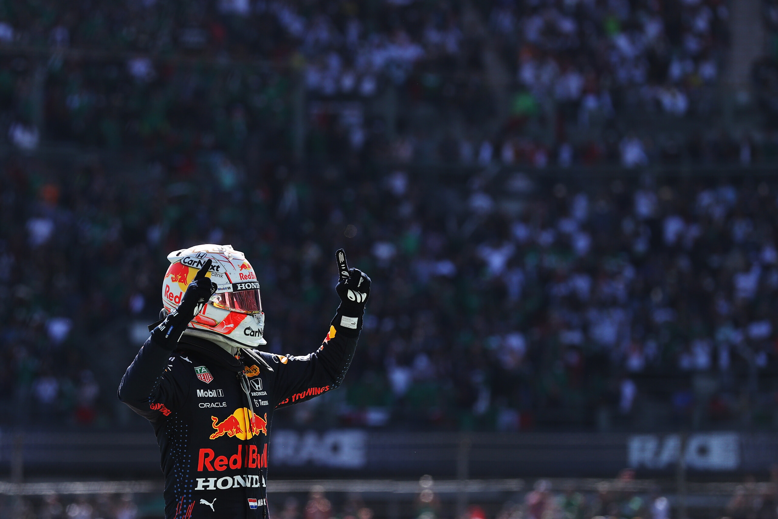 A Dominant Verstappen win with Perez in P3!