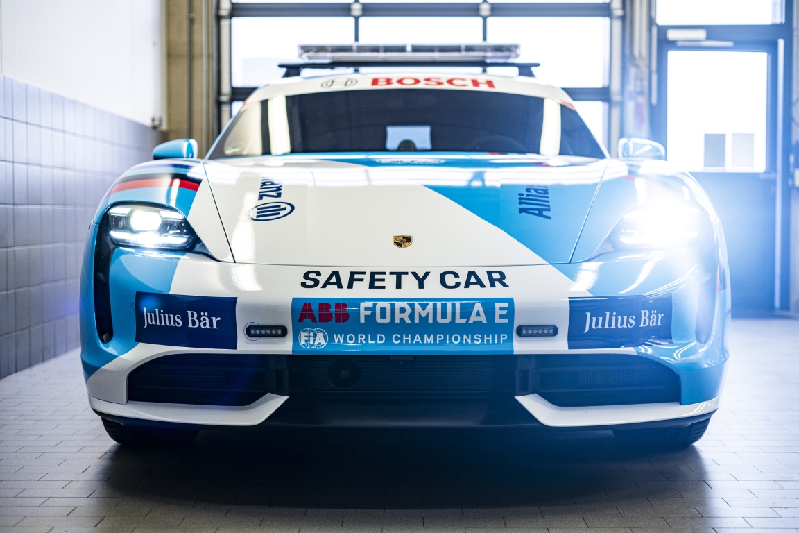 Formula E Reveals New Porsche Safety Car