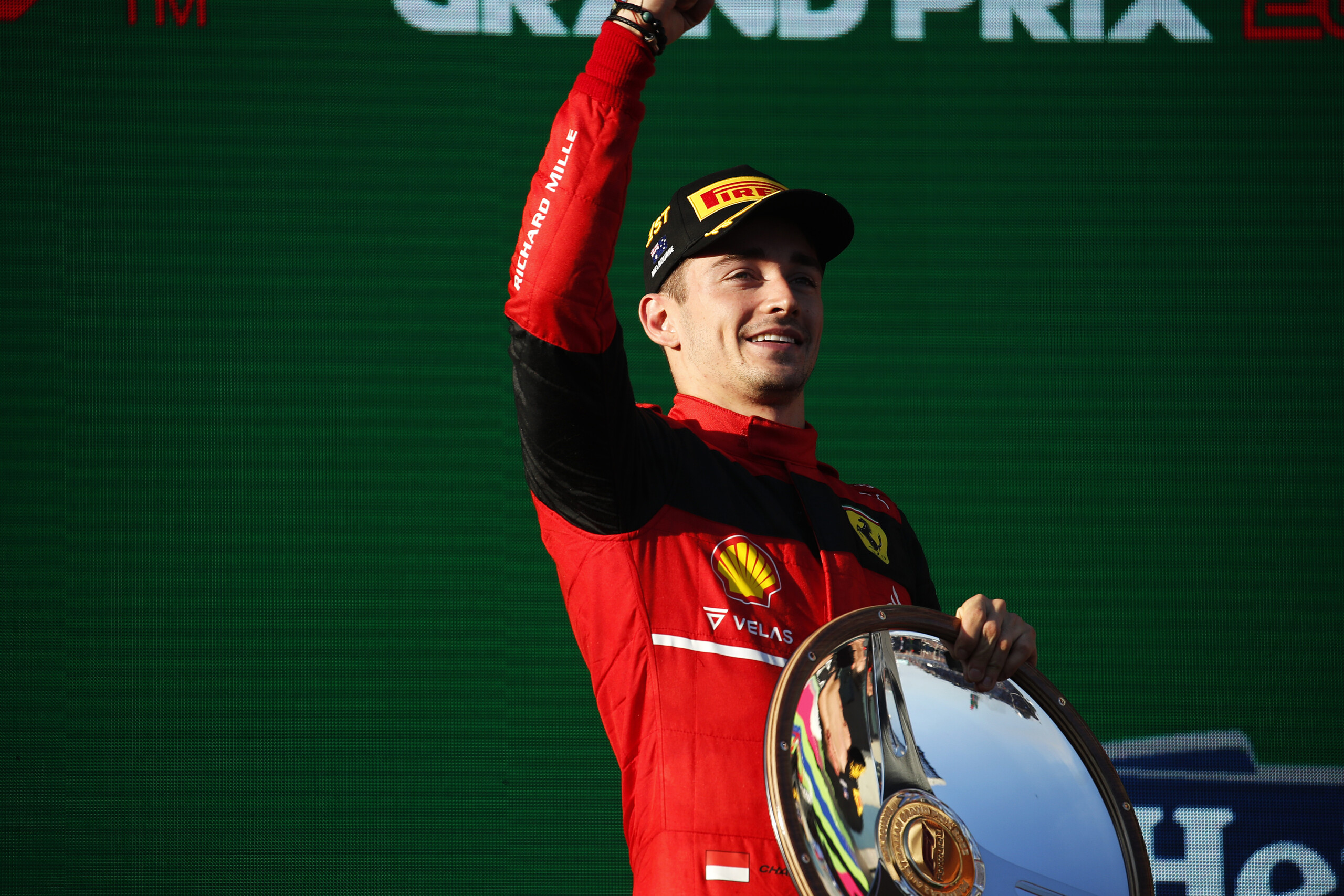 Dominant Leclerc extends championship lead with Australian GP victory