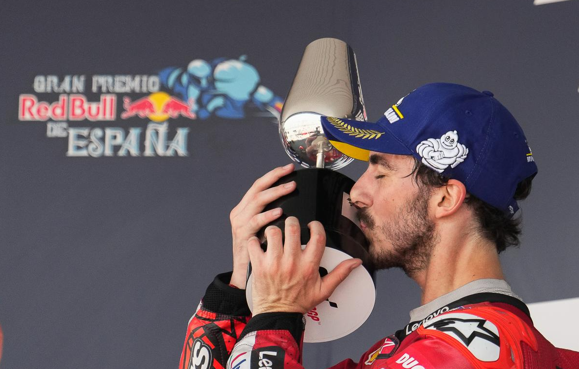Pecco is perfect in Spain!