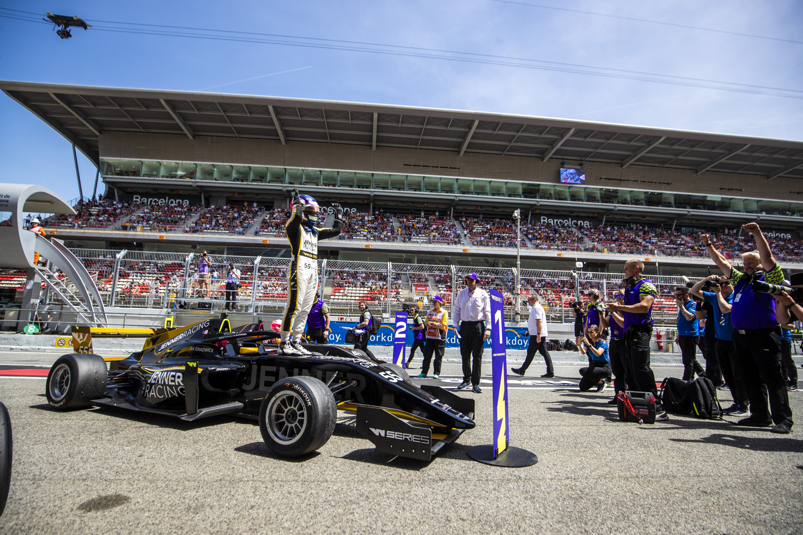 W Series Spain: Two-time Champion Shows Her Class