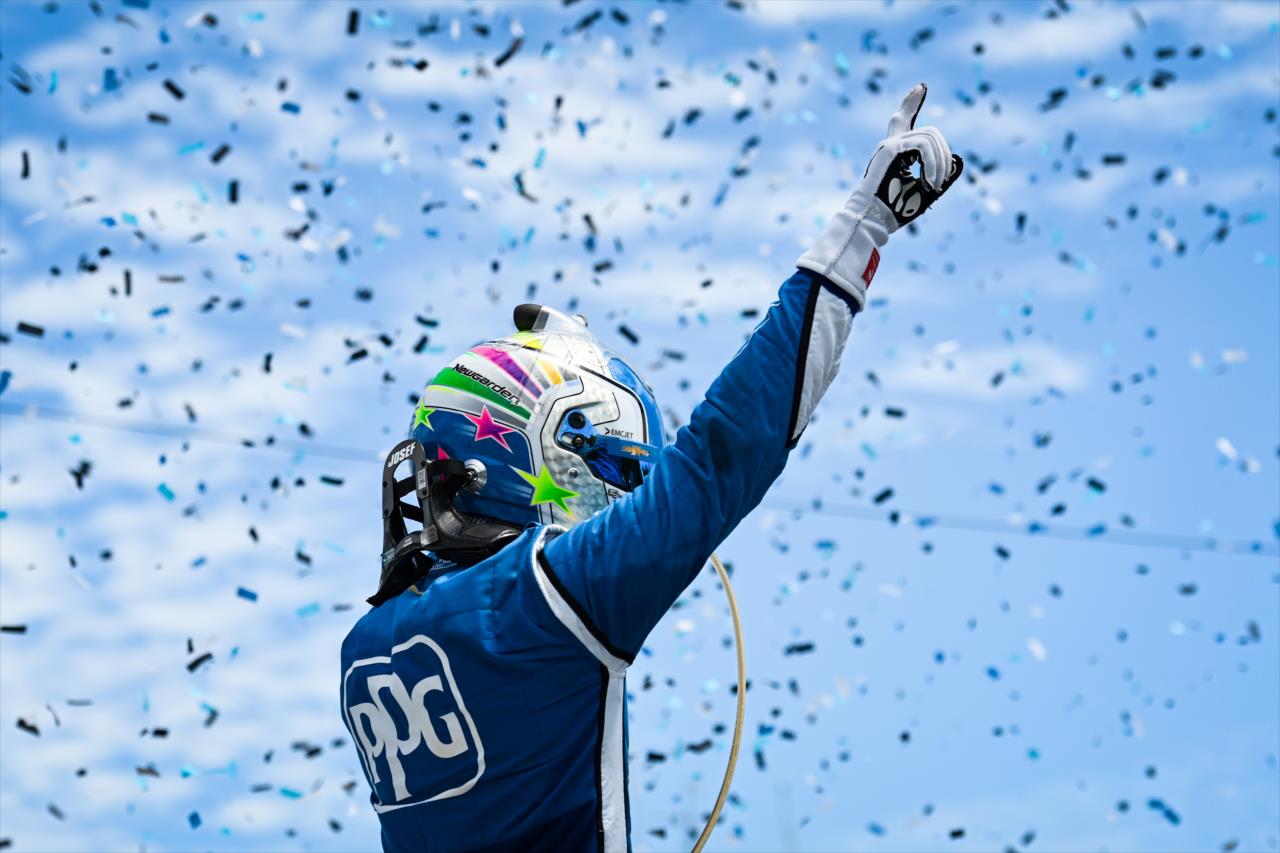 Newgarden wins one million dollars by capturing Road America victory