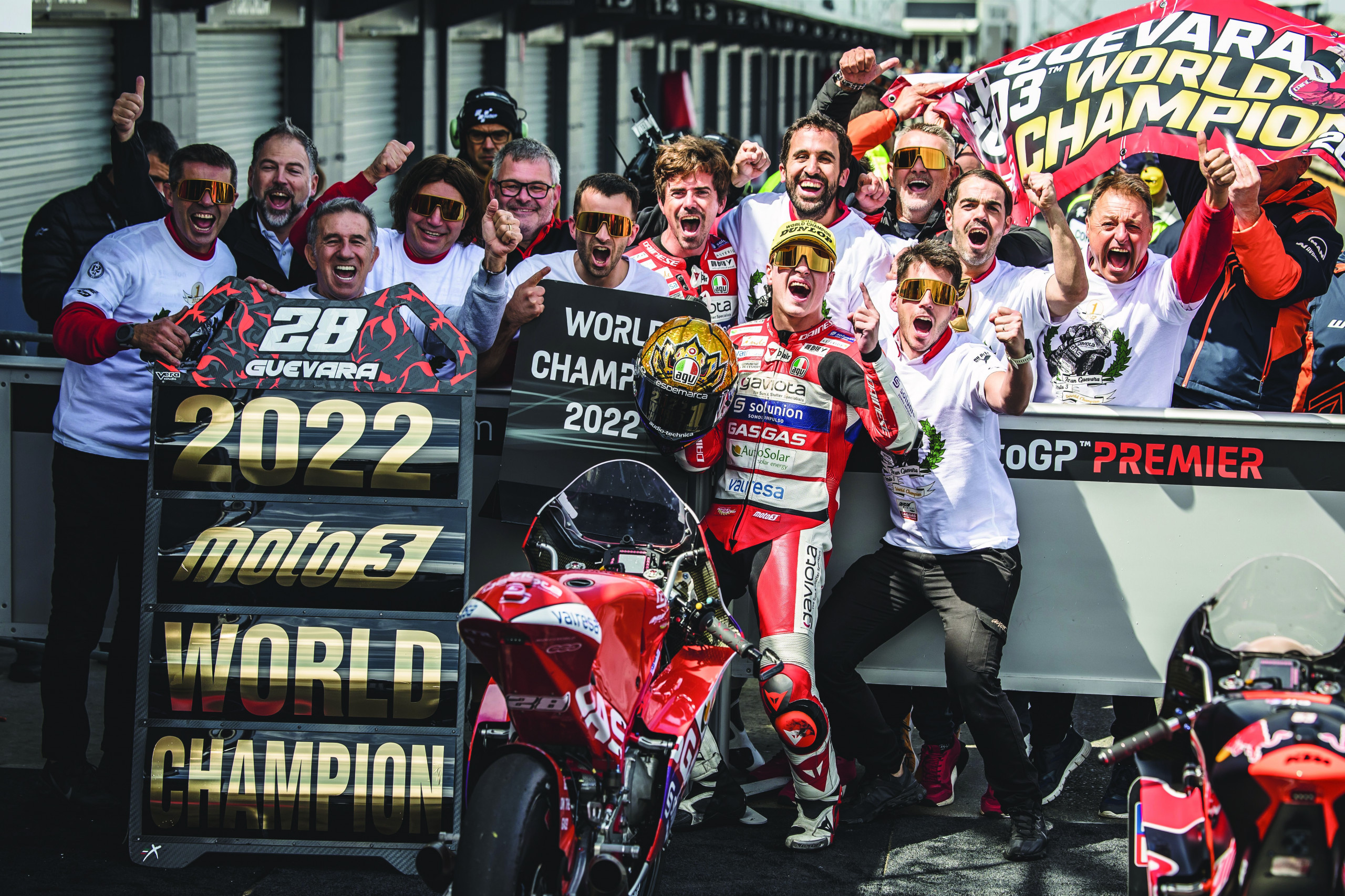 Guevara crowned Moto3 champion with victory in Australia