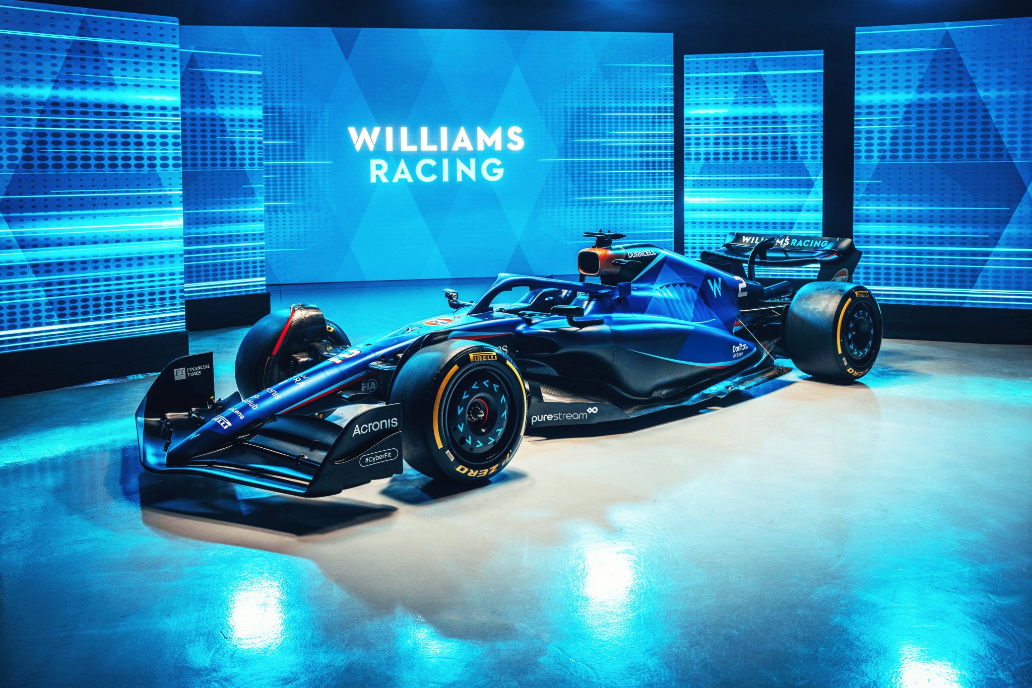 Williams Racing reveal the FW45 Livery