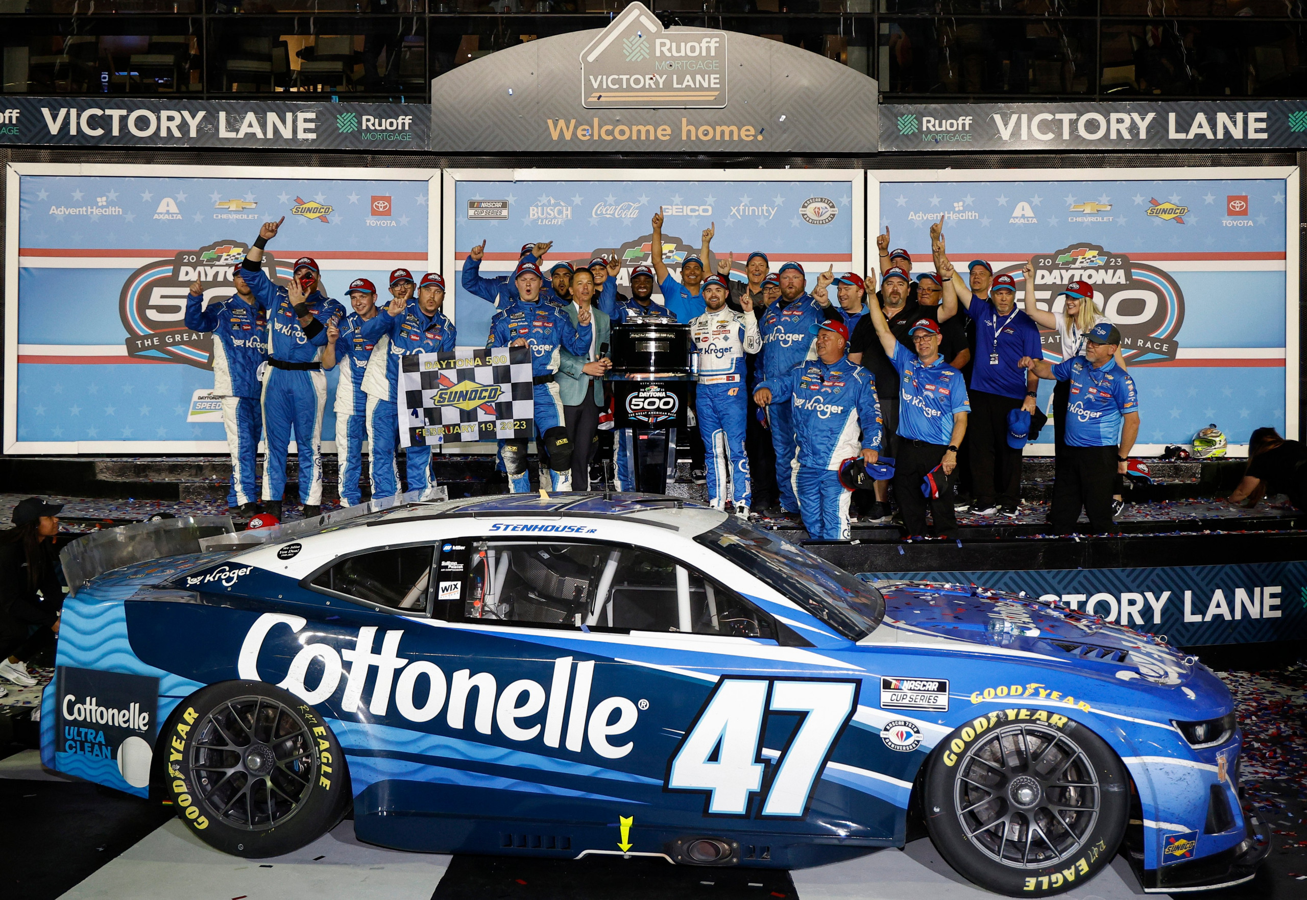 Mississippi Ricky wins 65th Daytona 500 in double overtime finish