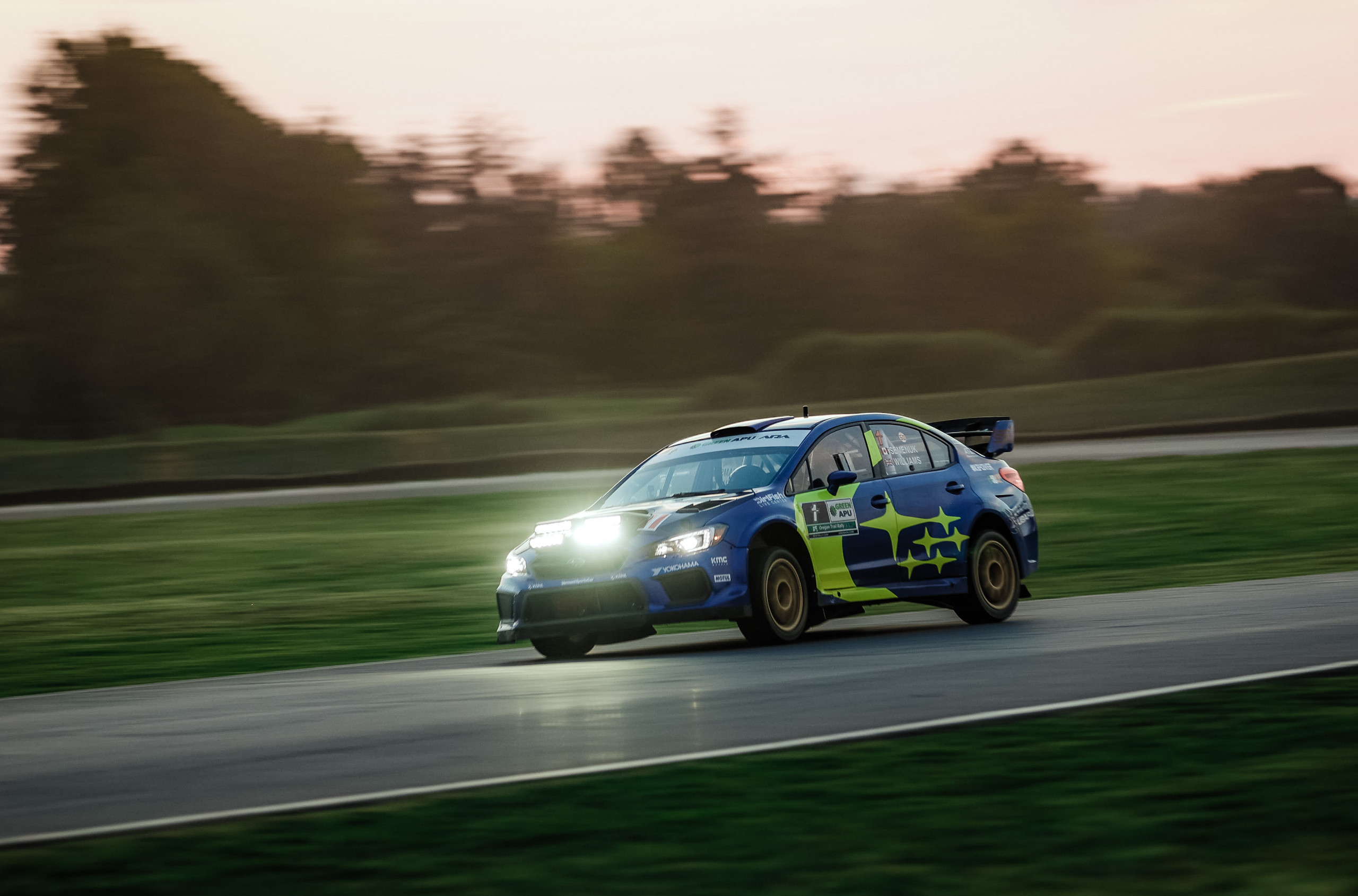 Oregon Trail Rally Semenuk Maintains Lead Through SS14