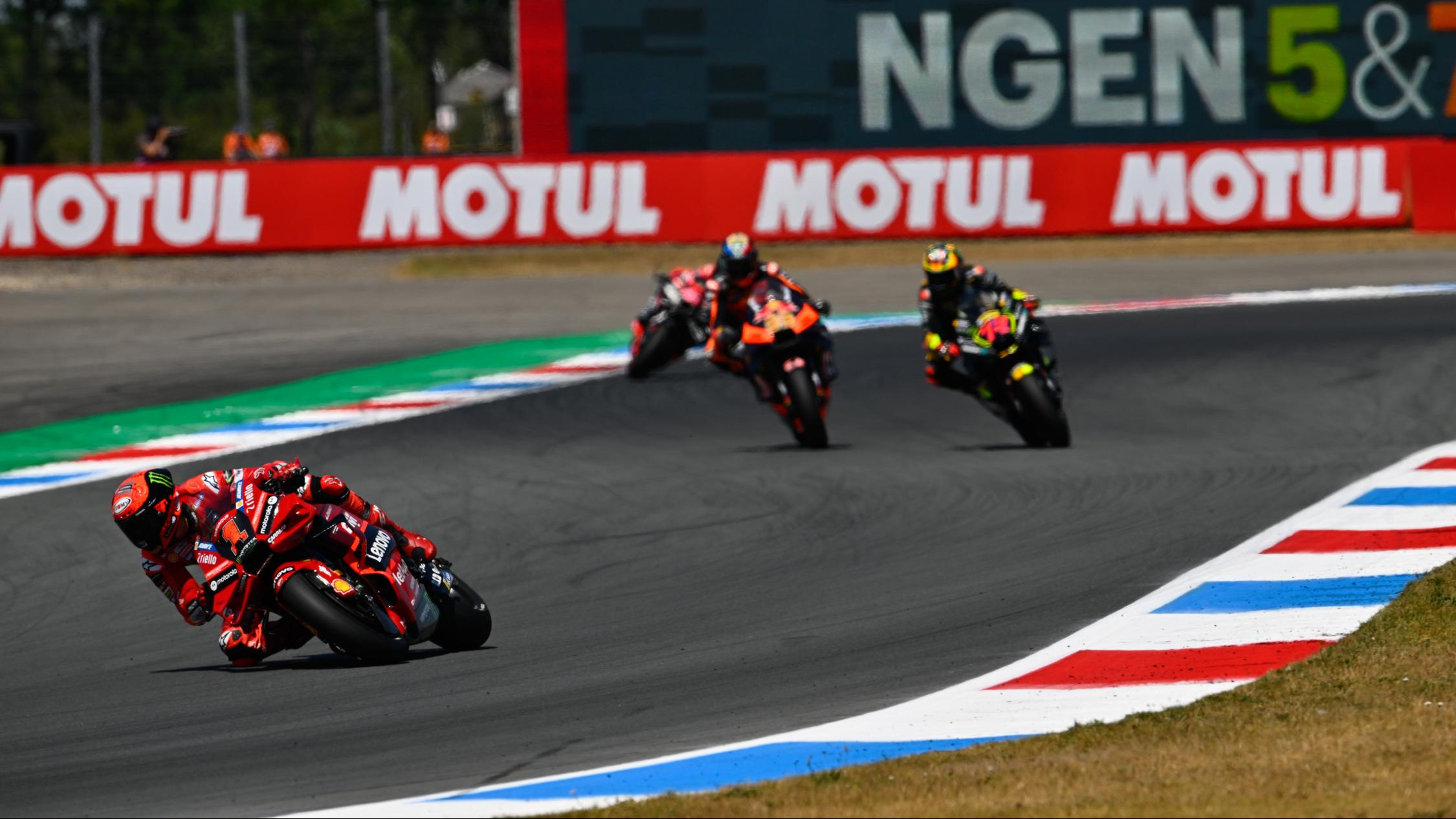 MotoGP: Bagnaia Takes Dominant Win as Podium Changes After Flag for DutchGP