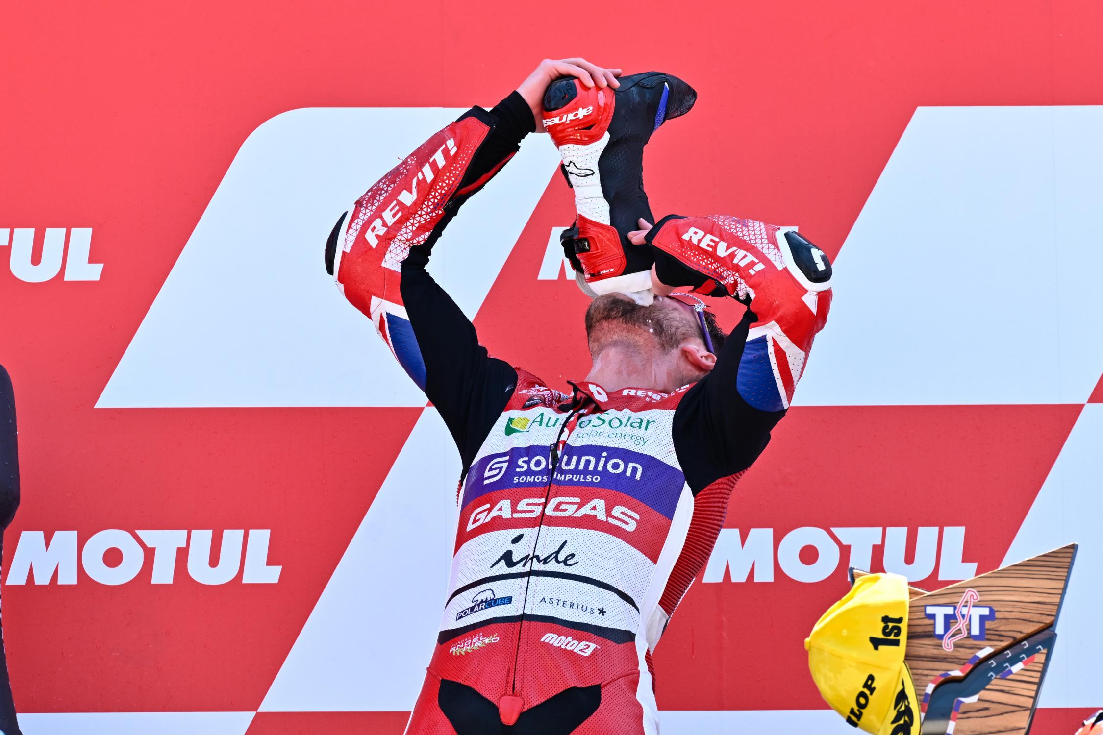 Moto2: Dixon Races to First Grand Prix Win