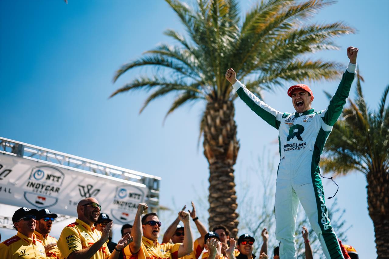 Alex Palou bags $500,000 in Thermal Club Challenge race