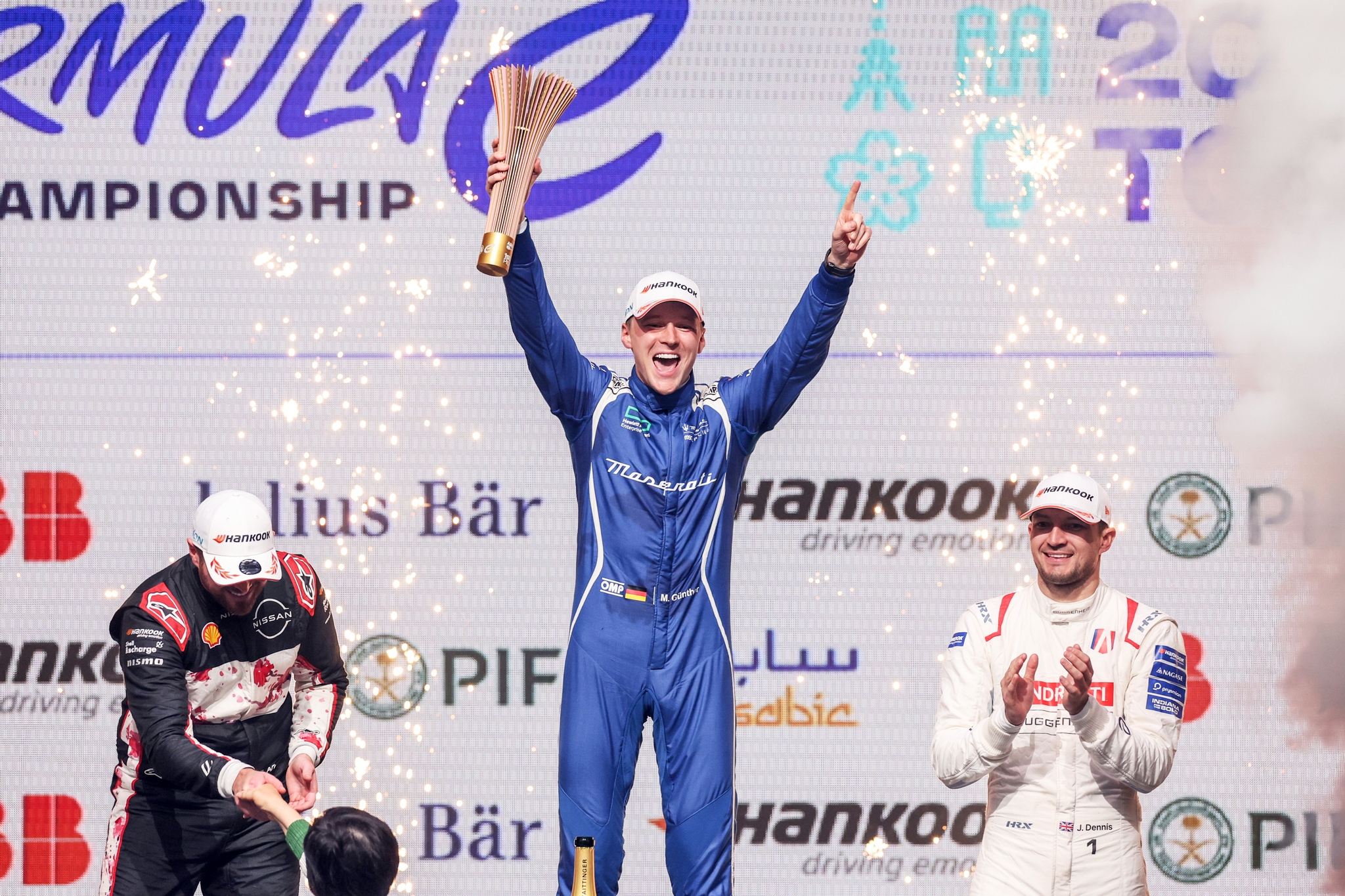 Formula E Season 10 Tokyo E-Prix: Guenther snatches win from Nissan and Rowland