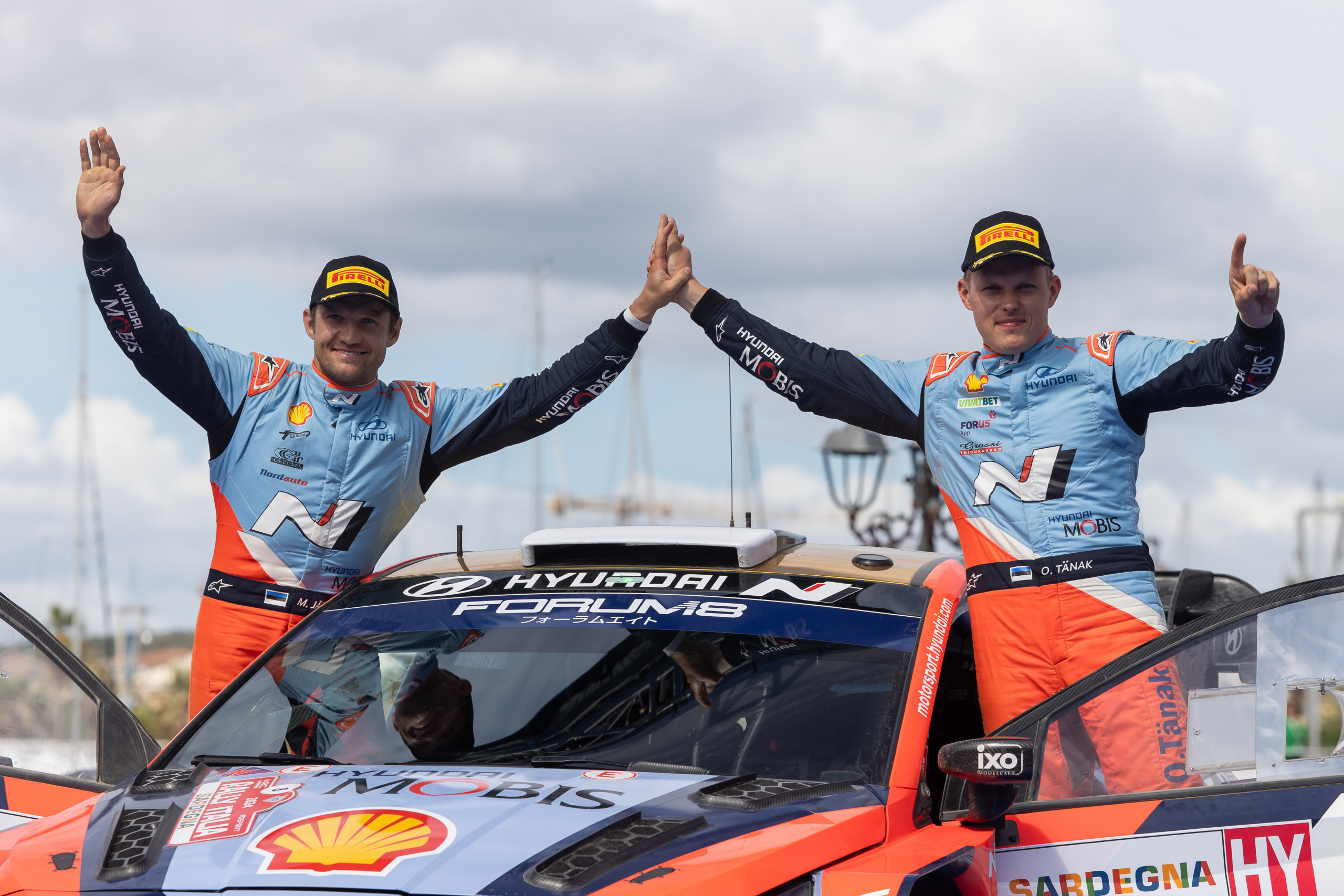 Rally Italia Sardgena 2024 Tänak Narrowly Beats Ogier