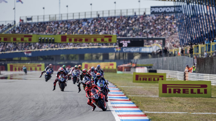 WorldSBK: Bulega dominates as chaos reigns behind in Assen Race 1