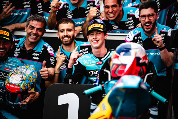 Maximo Quiles wins a Mugello classic to claim first Moto3™ victory