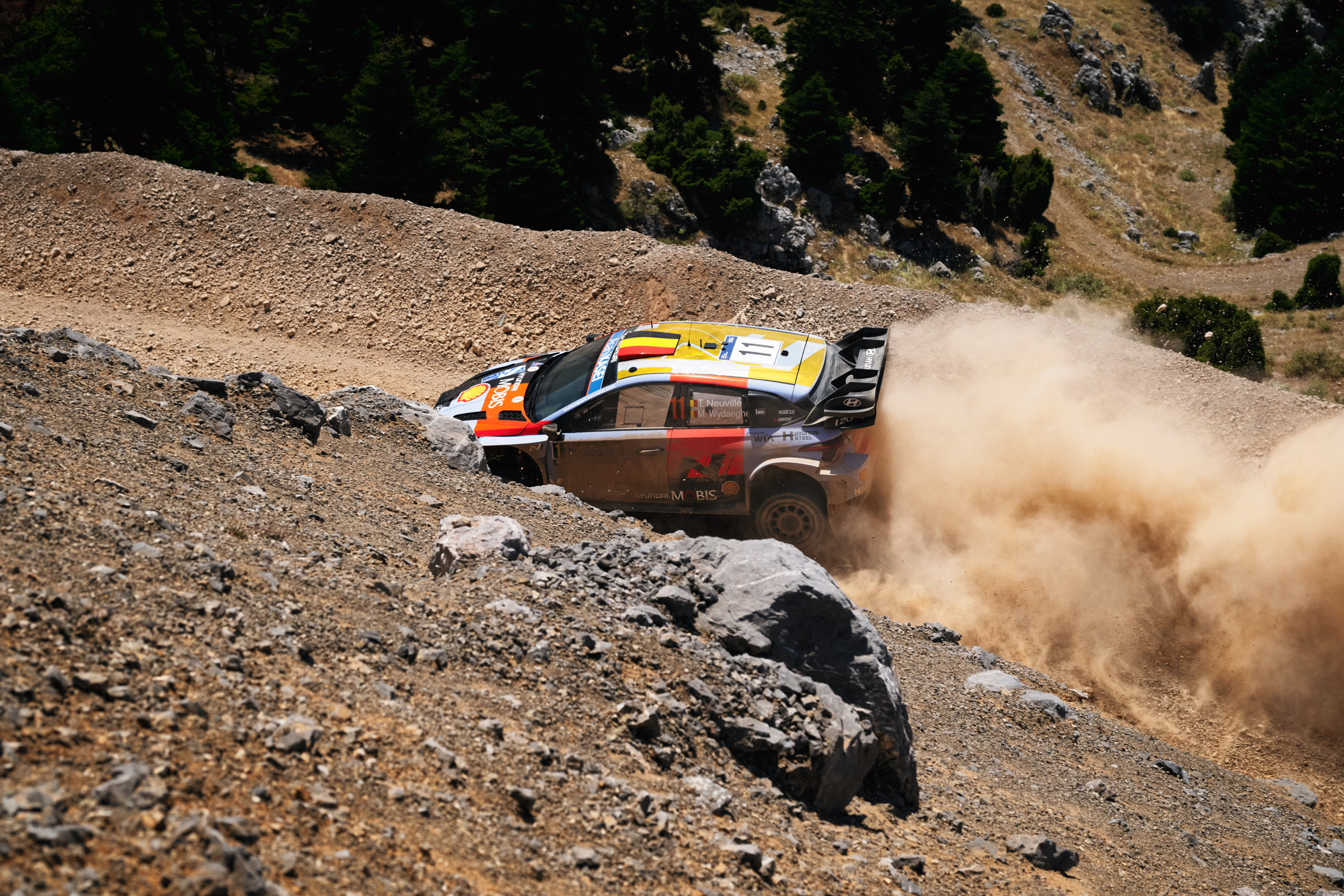 Rally Of the Gods, The Acropolis Rally – Friday’s Report