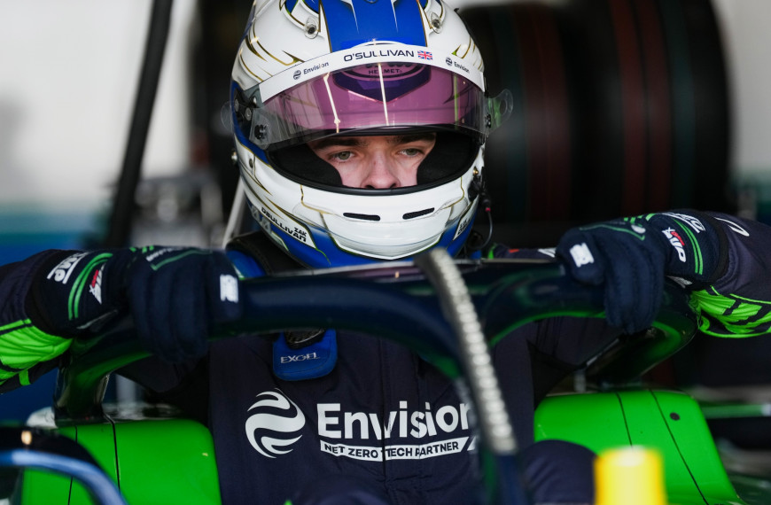 BREAKING: Zak O’Sullivan completes Paysafe Envision Racing’s Formula E Season 13 Lineup